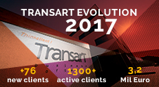 Transart in 2017. A year of growth and consolidation with 3.23 mil. Euros and 76 new clients