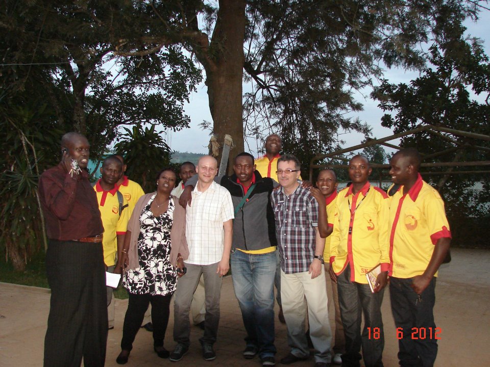 Poza de grup - Unibra Rwanda
