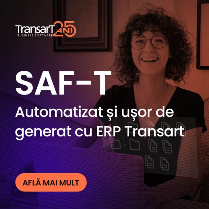 SAF-T /D406 simplu de generat cu ERP Transart