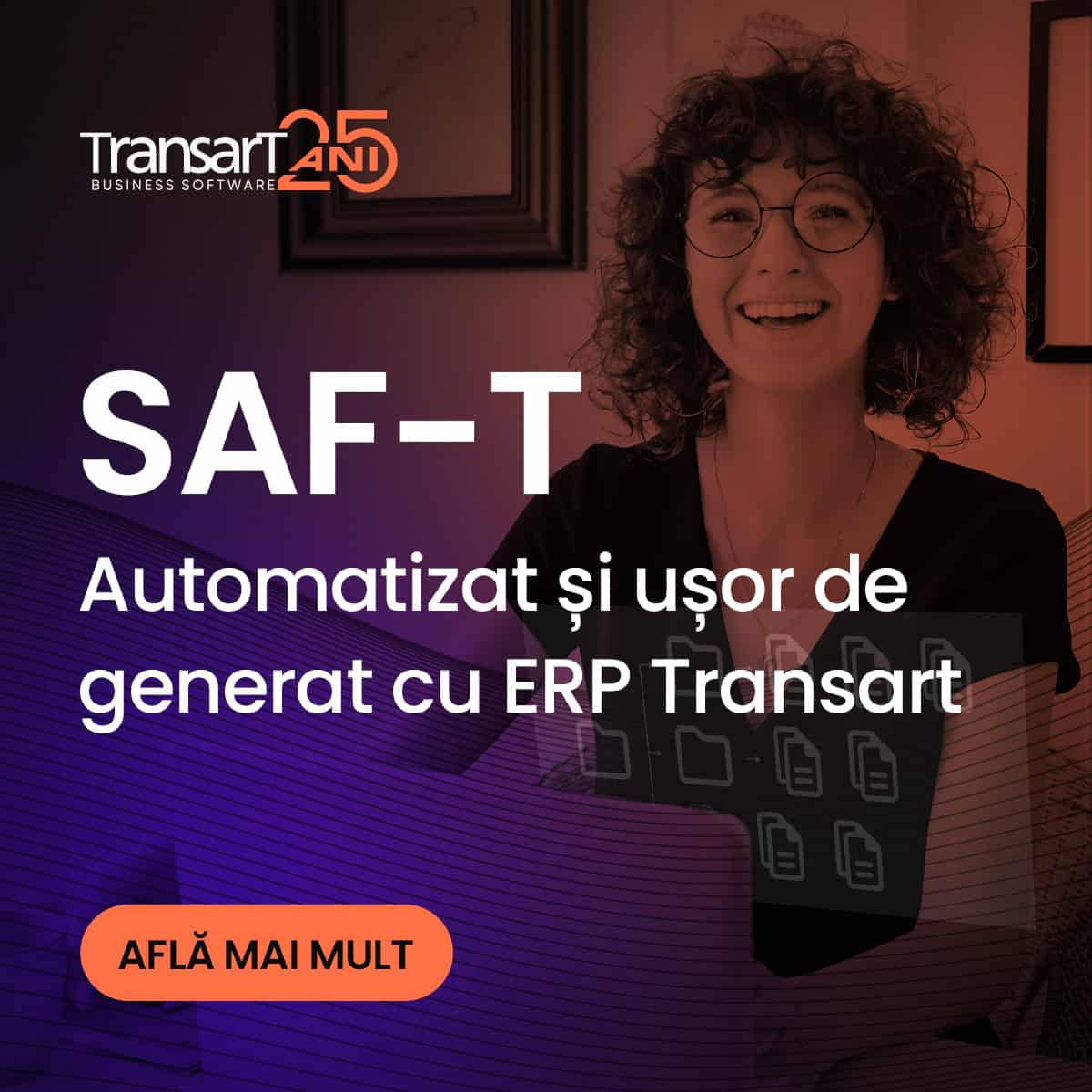 SAF-T /D406 simplu de generat cu ERP Transart