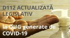 D112, Stare D112 - declaratia 112 actualizată legislativ la OUG Covid-19