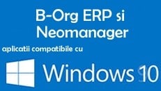 b-org erp si neomanager cu windows 10