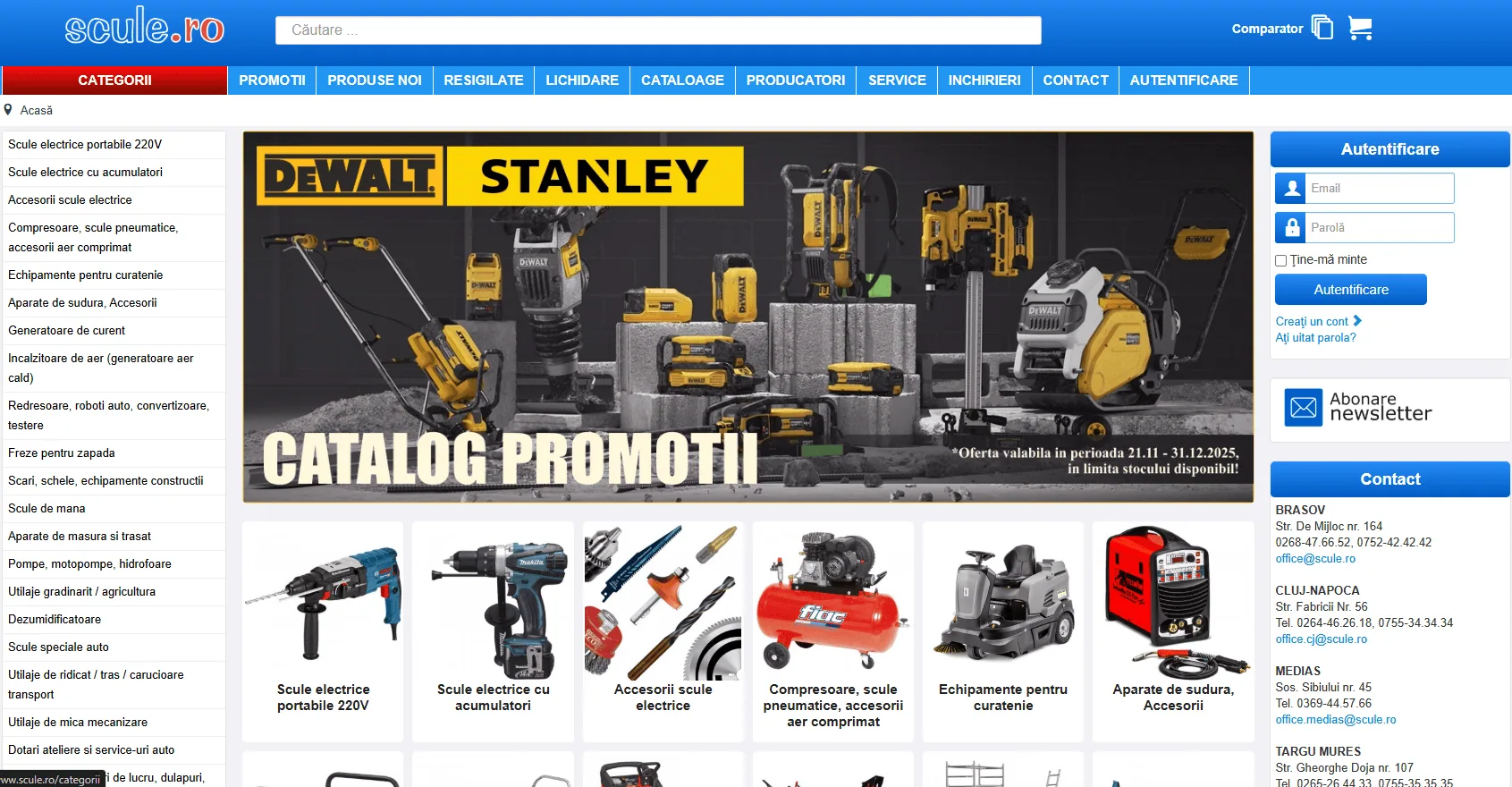 Tehno pro - distributie scule profesionale cu ERP + WMS Transart