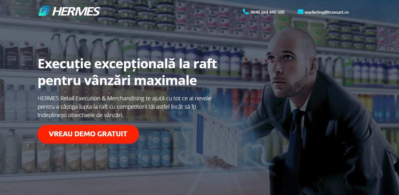 Hermes Retail Execution and In-store Merchandising software from Transart