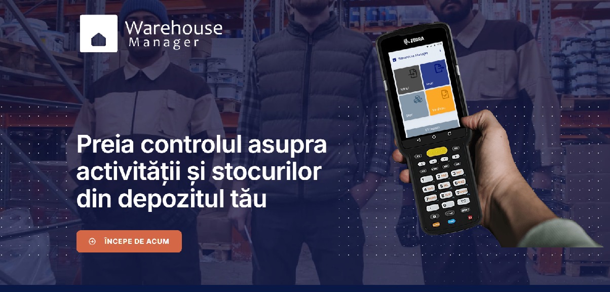 Sistem WMS Romanesc de la Transart Business Software